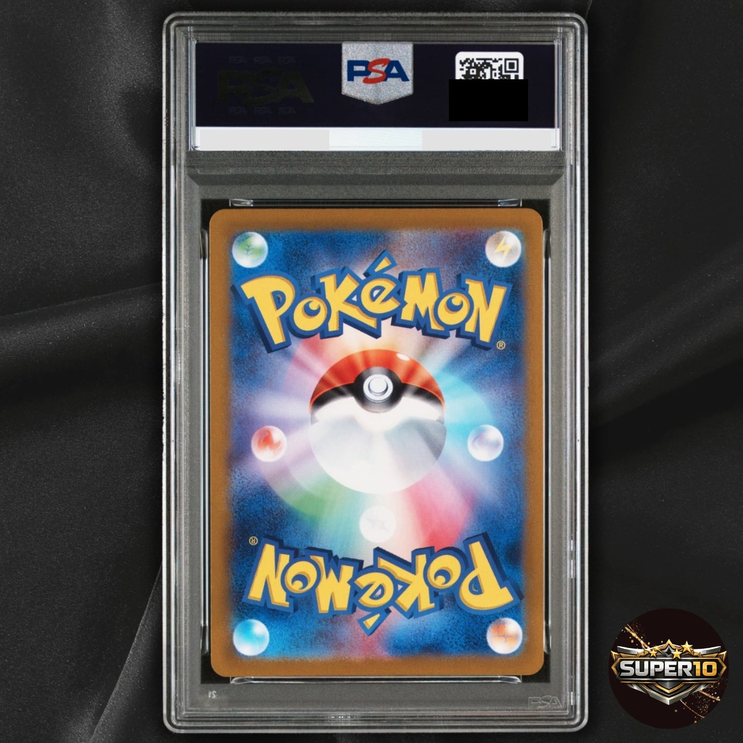 PSA 9 UMBREON 092/187 SV8A-TERASTAL FEST EX MASTER BALL REVERSE HOLO