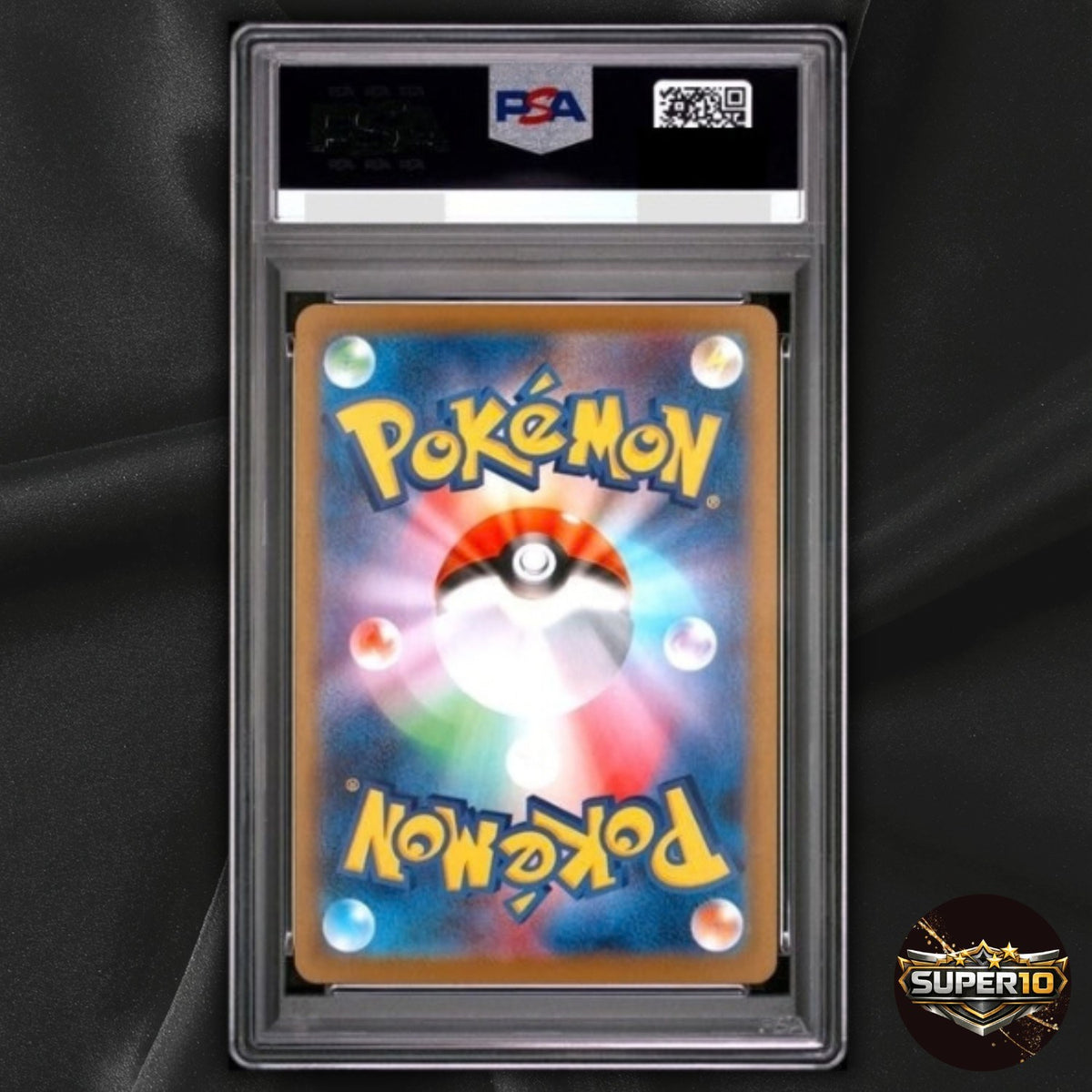 PSA 9 Team Rocket's Mewtwo EX 130/098 SV10 Glory Holo UR