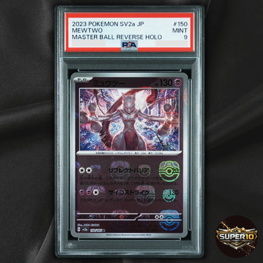 PSA 9 Mewtwo 151 Holo Pokémon TCG 150/165 Scarlet & Violet Rare