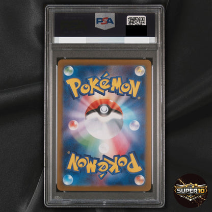PSA 9 Pokemon Team Rocket's Meowth AR 109/098 sv10 Japanese