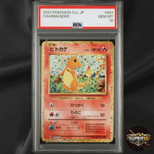 PSA10 Charmander 001/032 CLL Pokemon Card Game Classic Pokemon Card Japan