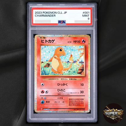 PSA 9 Charmander 001/032 CLL Pokemon Card Game Classic Japanese Japan