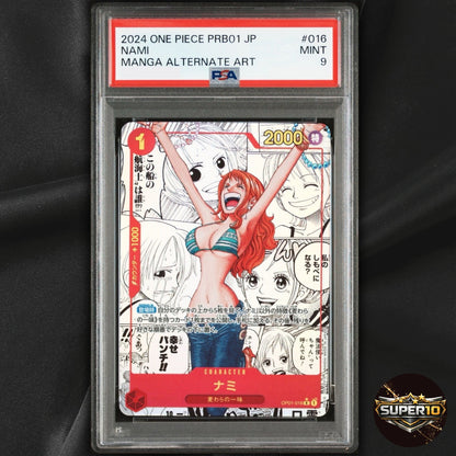 PSA 9 Nami (Gift Collection 2023) - One Piece Promo Cards op01-016