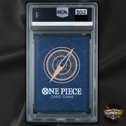 PSA 10 Enel OP15-060 Flagship Battle 2026 April Best 8 Prize Japanese ONE PIECE