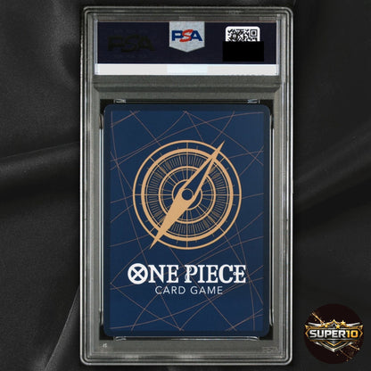 PSA 9 Sabo OP13-120 SP Alt Art SEC Wanted Carrying on His Will One Piece Card
