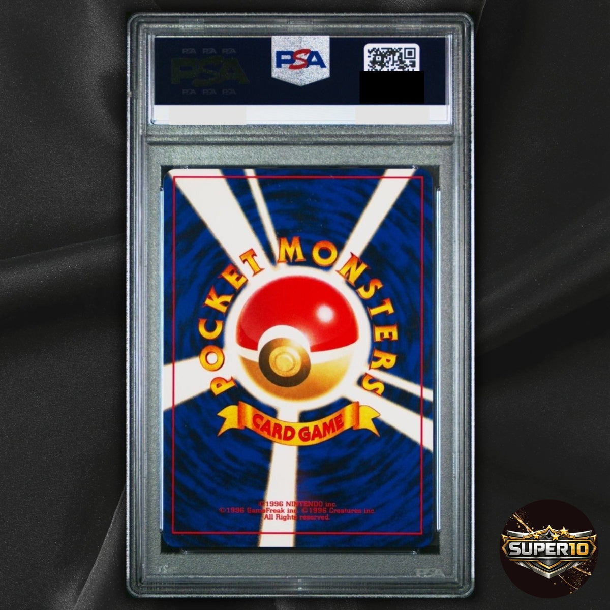 PSA 10 Pokemon Card 1999 Gengar Masaki Vending Holo Promo No. 094 Japanese