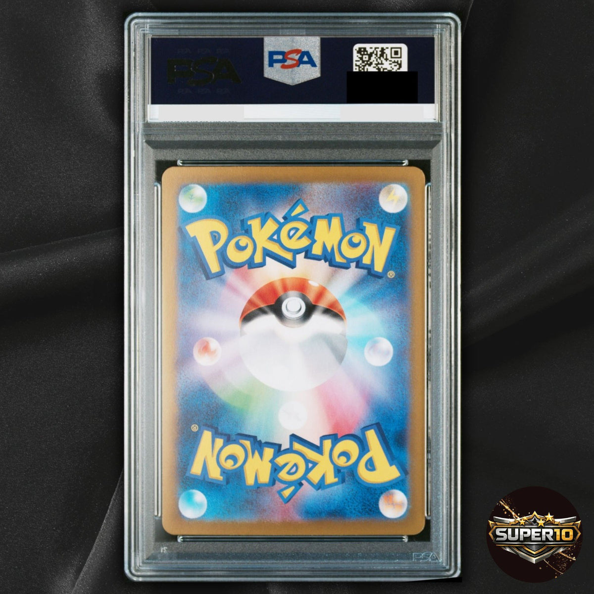 PSA 10 Pikachu ex SAR 132/106 Super Electric Breaker sv8 Japanese