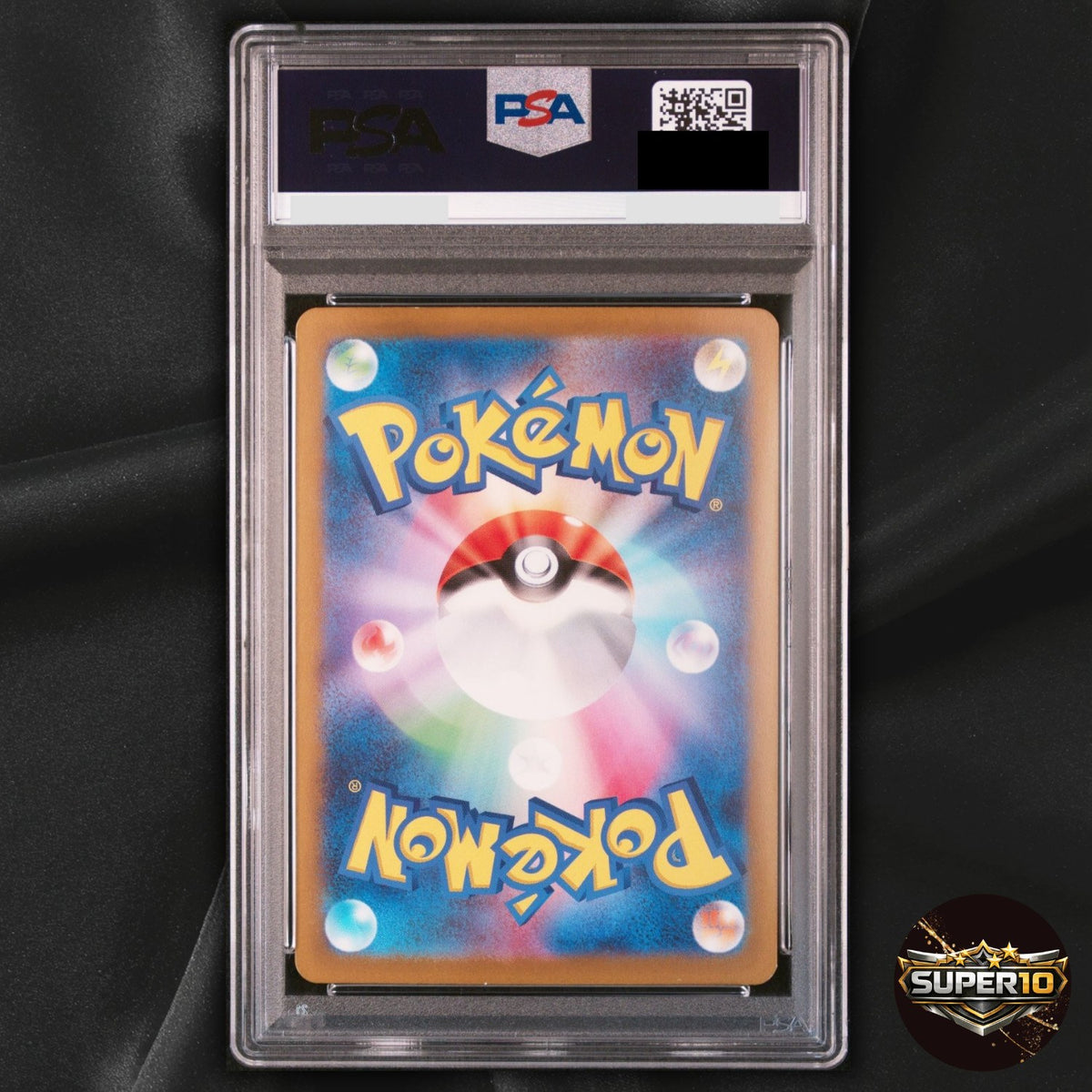 PSA 10 Pokémon TCG Ruler of the Black Flame Charizard EX SAR 134/108