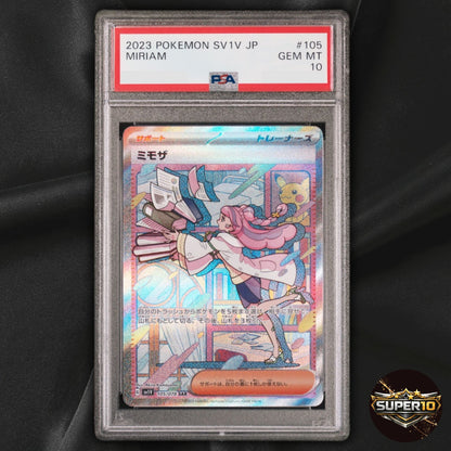 PSA 10 Miriam SAR 105/078 SV1V Violet ex Pokemon Card Japanese