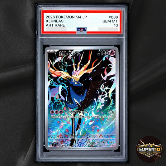 PSA 10 Xerneas AR 089/083 M4 Ninja Spinner Pokemon Card Japanese