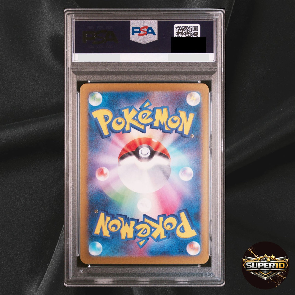 PSA 10 Eevee ex 126/187 Sv8a Terastal Festival RR Holo Japanese