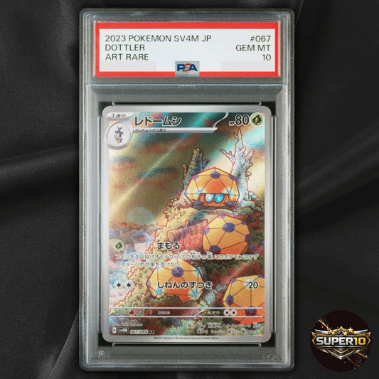 PSA 10 Dottler Full Art 067/066 sv4M AR Future Flash Japanese Pokemon TCG
