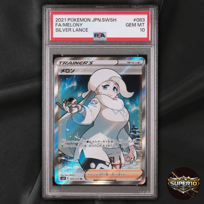PSA 10 Melon SR 083/070 s6h Japanese Pokemon Card Silver Lance