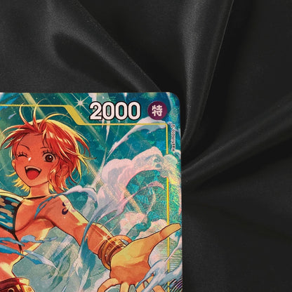 Nami Foil R Adventure on Kami's Island OP15-108 Near Mint