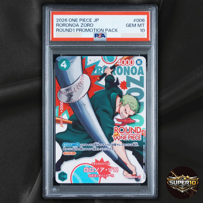 PSA 10 Roronoa Zoro R Premium Booster Best Vol. 2 PRB02-006