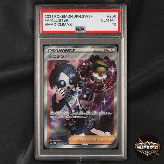PSA 10 Allister SR 256/184 VMAX Climax HOLO S8b Pokemon Card Japanese