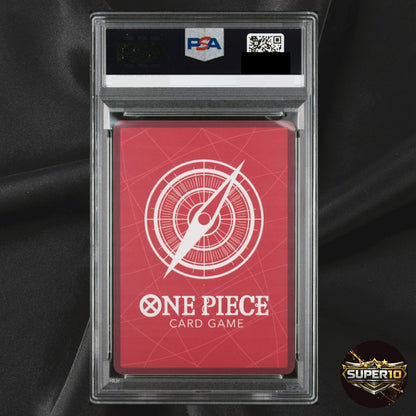 PSA 10 Chopper OP08-001 ONE PIECE Card BASE SHOP Limited Japanese