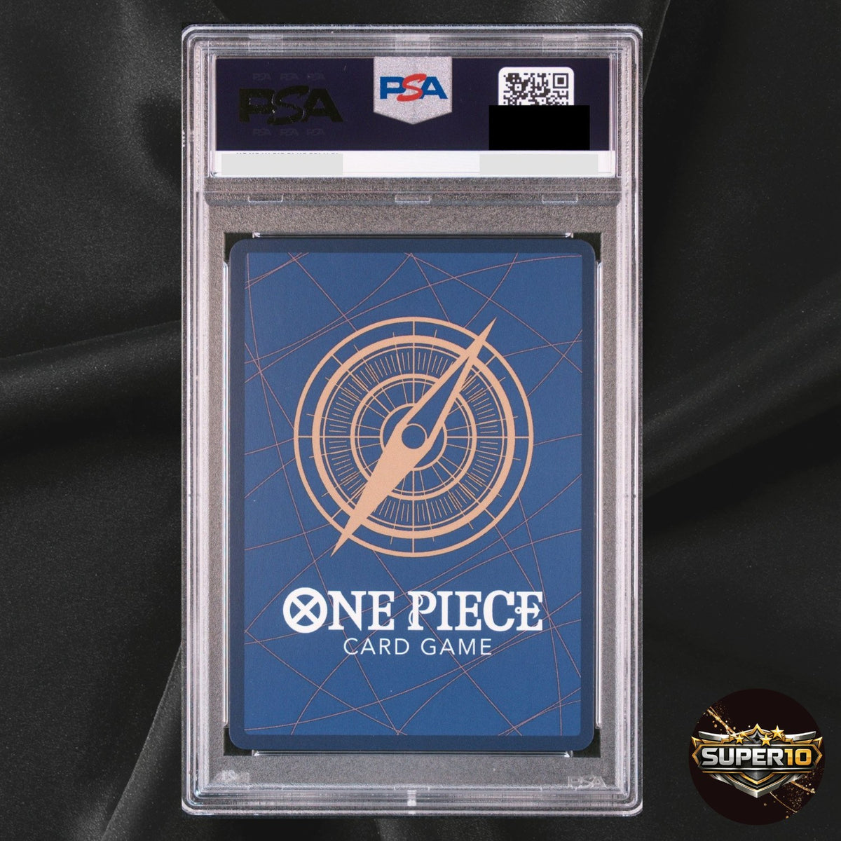 PSA 10 One Piece Dracule Mihawk OP01-070 SR Parallel Holo Japanese