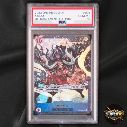 PSA 10 Kaido OP01-094 Japanese