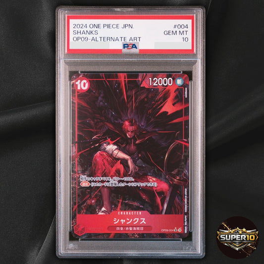PSA 10 One Piece Shanks OP17-022 SR Foil Japanese