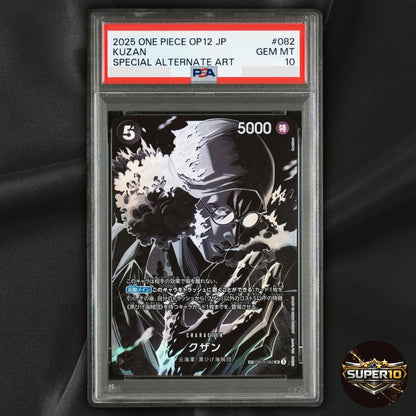 PSA 10 Kuzan OP10 One Piece Foil #OP10-082 Japanese