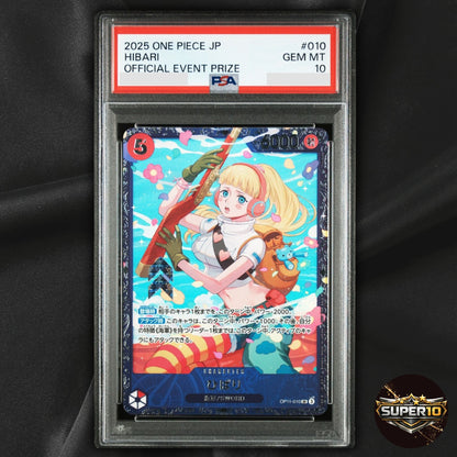 PSA 10 Hibari OP11-010 SR ONE PIECE TCG Card Game Japanese