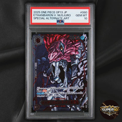 PSA 10 St. Ethanbaron V. Nusjuro OP13-080 Rare Carrying On His Will One Piece Fo