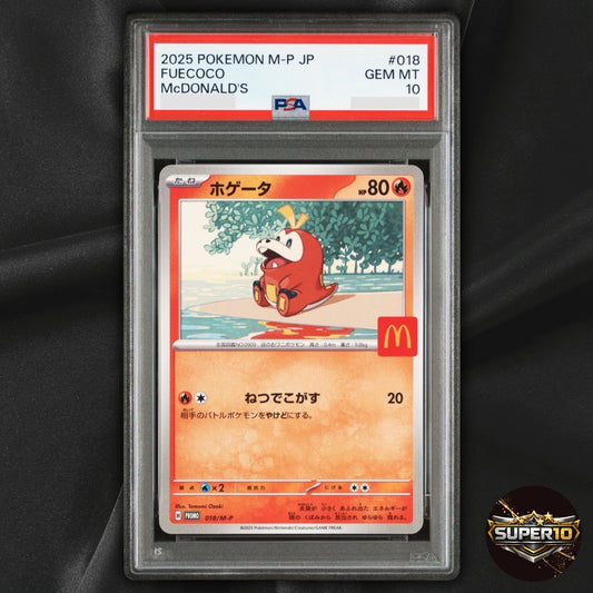 PSA 10 Fuecoco 018/M-P Promo McDonald's Pokemon Japanese