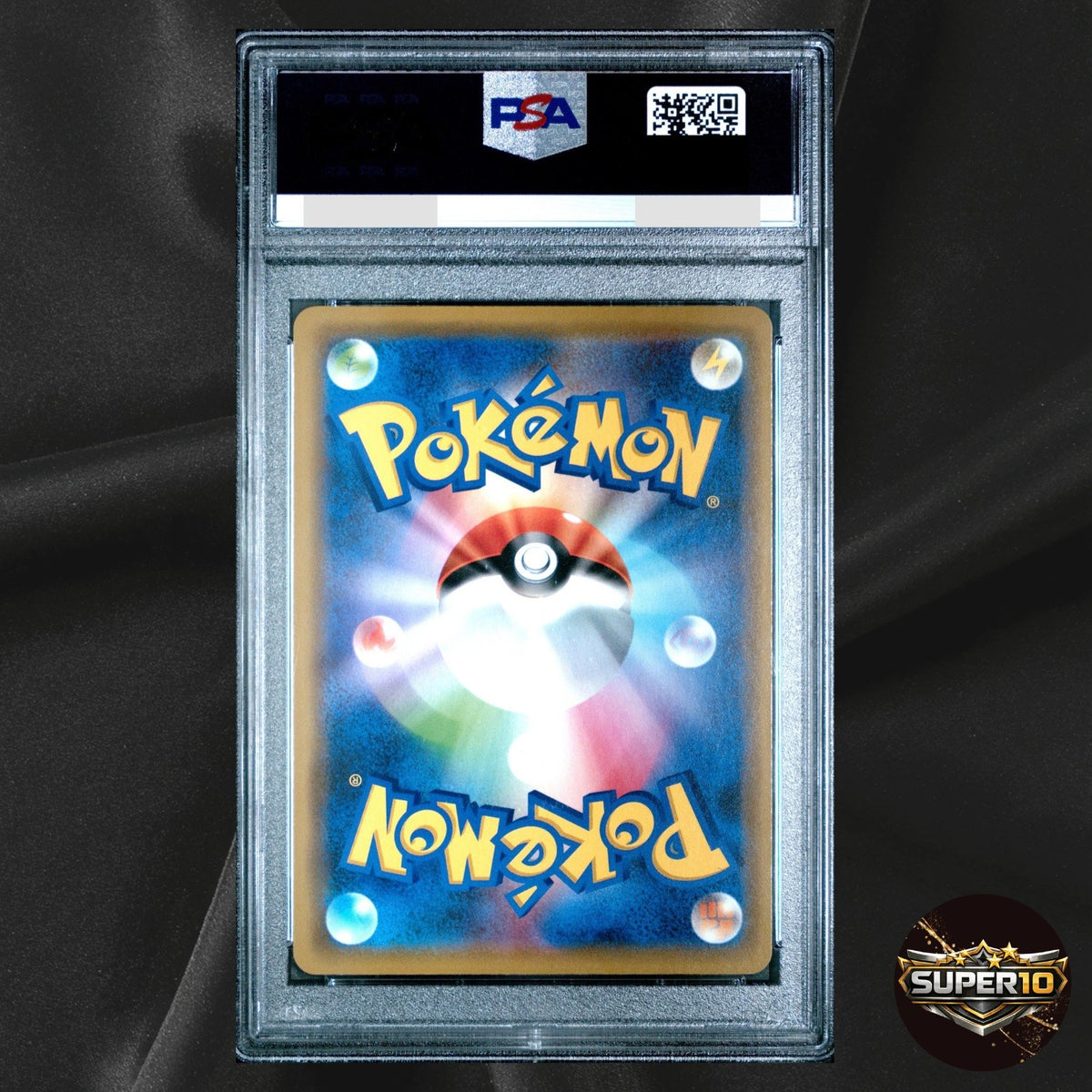 PSA 10 Pikachu 369/SM-P Mewtwo Strikes Together With Wind Promo