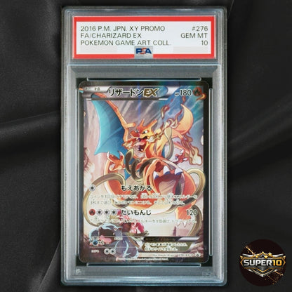 PSA 10 2016 Pokemon Charizard EX 276/XY-P Japanese Art Collection Promo