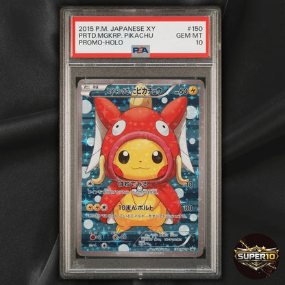 PSA 10 Pop 3 Pokemon Magikarp Pikachu Poncho XY Promo 150/XY-P Japanese