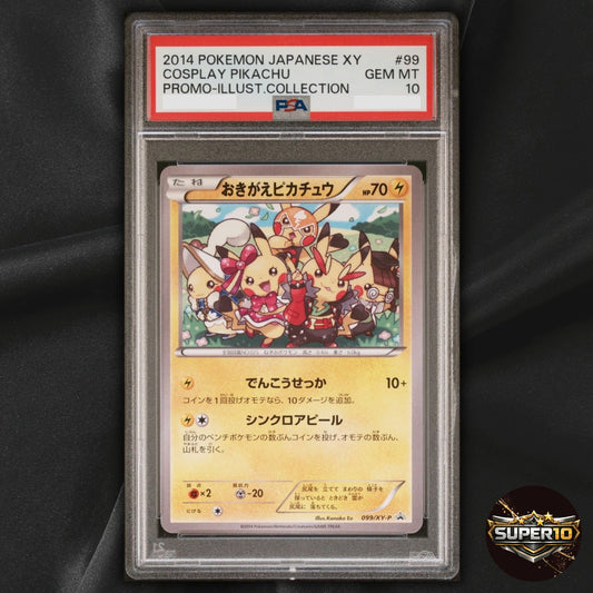 PSA 10 Cosplay Pikachu #099/XY-P XY-P Promo Japanese Pokemon Card