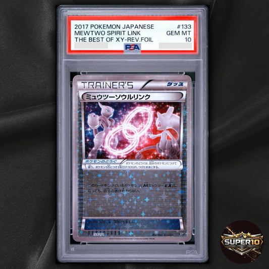 PSA 10 PSA 9 Mewtwo Spirit Link 133/171 Japanese The Best of XY Reverse Foil 201