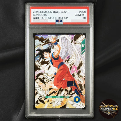 PSA 10 Dragon Ball Super Divers GDR SDVP-020 Son Goku Angel 1st Edition Limited
