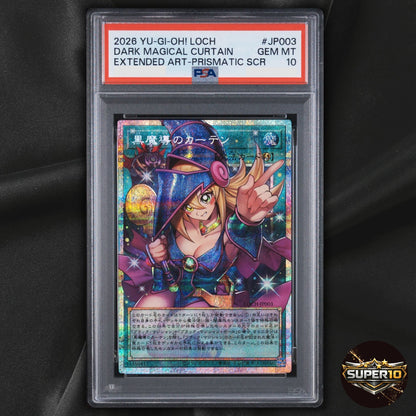 PSA 10 Konami Dark Magic Curtain Legacy of the Valiant LOCH-JP003 Ultra Rare