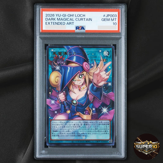 PSA 10 Yu-Gi-Oh! TCG Dark Magic Curtain Spell-Quick Play Japanese LOCH-JP003 /M