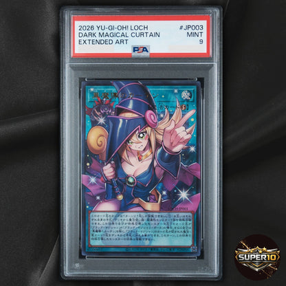 PSA 9 Yu-Gi-Oh! TCG Dark Magic Curtain Spell-Quick Play Japanese LOCH-JP003 /M