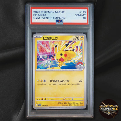 PSA 10 Pikachu 133/M-P Promotional Cards Regular (Japanese)