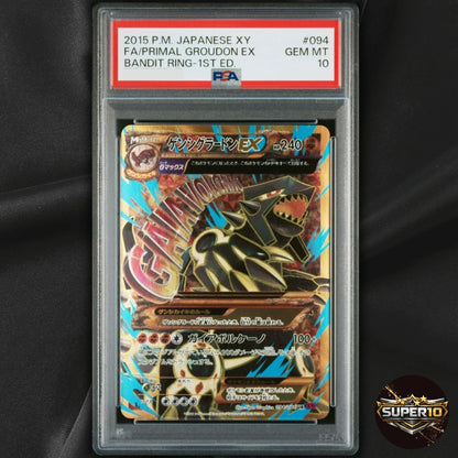 PSA 10 Primal Groudon EX UR 094/081 Japanese