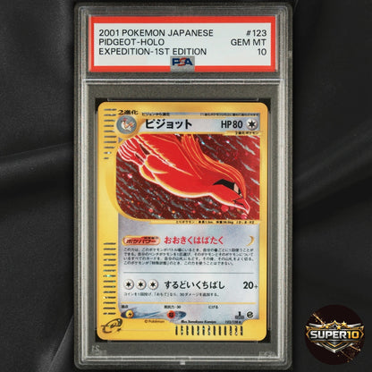 PSA 10 Pidgeot 123/128 E-Series 1st Edition Japanese