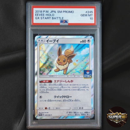 PSA 10 Eevee - 245/SM-P 245/SM-P Sm-P: Sun & Moon Promos Holo (Japanese) Pokemon