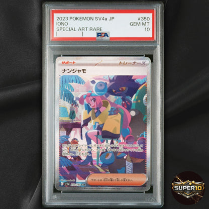 PSA 10 Iono SAR 350/190 SV4a Shiny Treasure ex Pokemon Card Japanese
