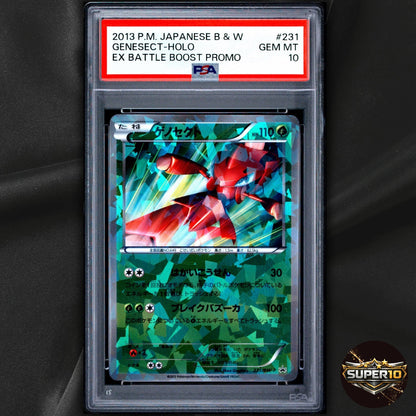PSA 10 Genesect 231/BW-P Promo EX Battle Boost Campaign Pokemon Japanese
