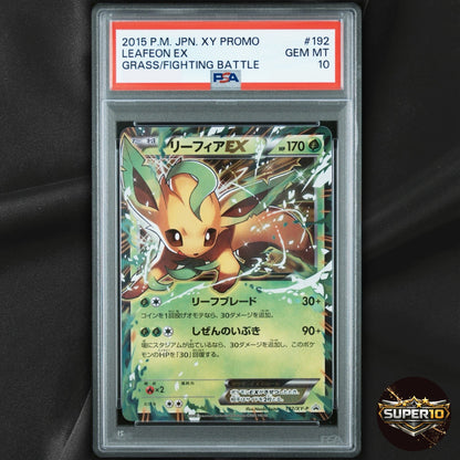 PSA 10 Leafeon-EX Promo 192/XY-P XY Promos - Pokemon Card Japanese