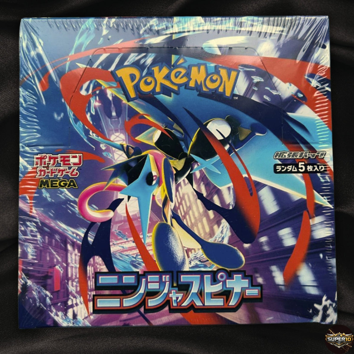 New Pokemon TCG MEGA Ninja Spinner Booster Box M4 Japanese w/Shrink