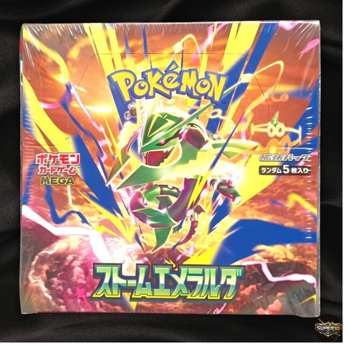 Pokemon TCG Storm Emeralda Mega Booster Box Japanese Mega M6 Booster Box