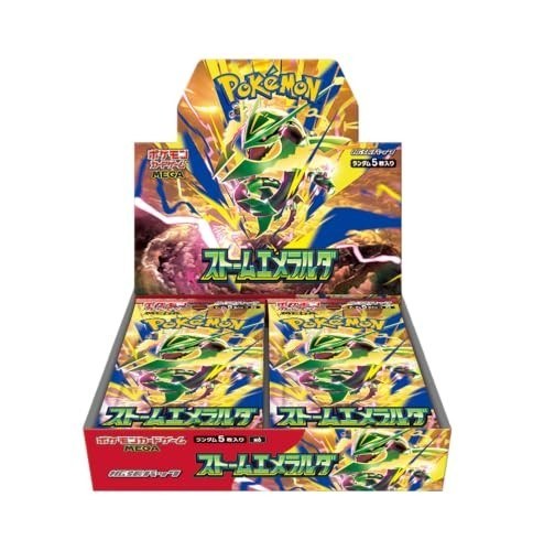 Pokemon TCG Storm Emeralda Mega Booster Box Japanese Mega M6 Booster Box