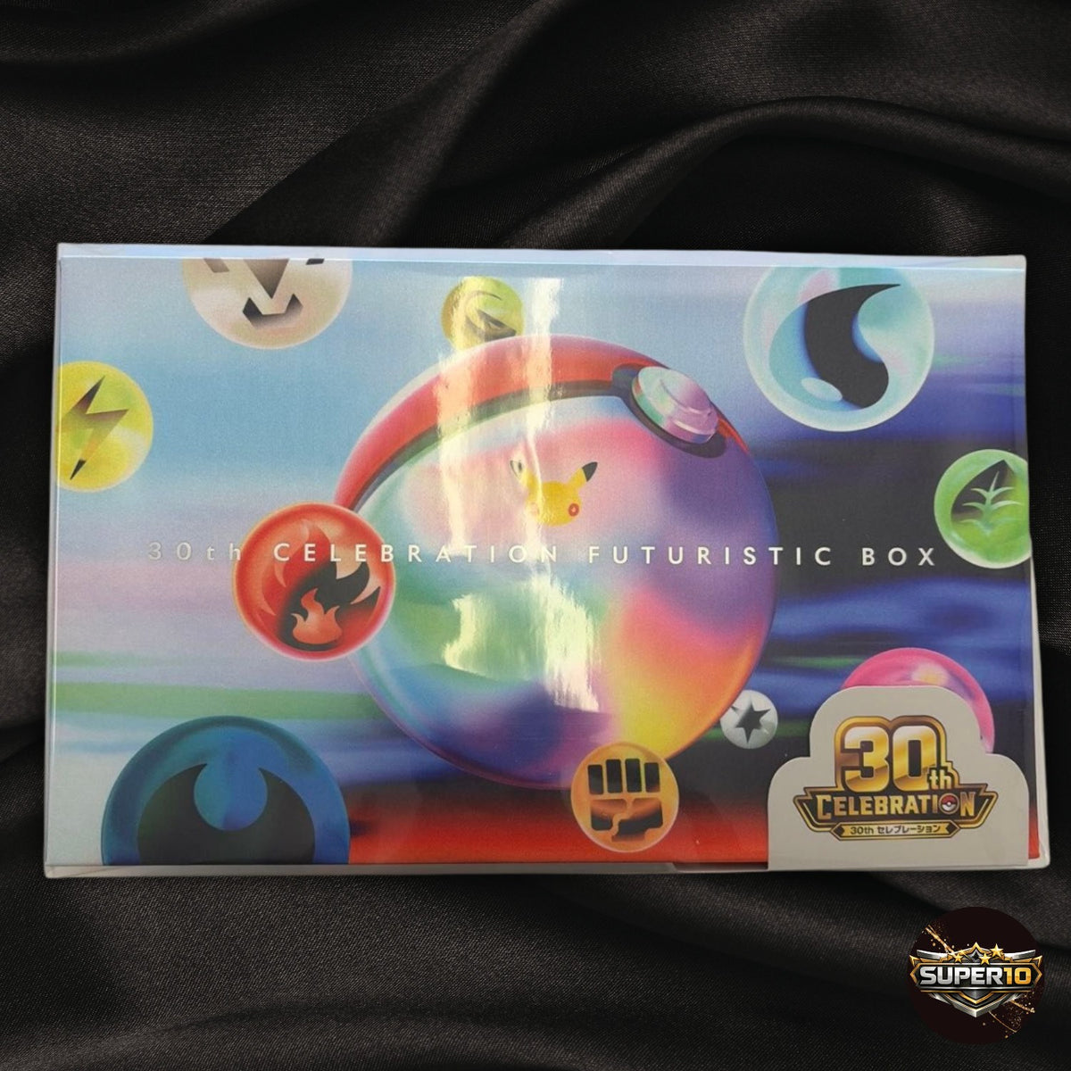 MEGA 30th Celebration Futuristic Box Pikachu ex Japanes Pokemon Card Game